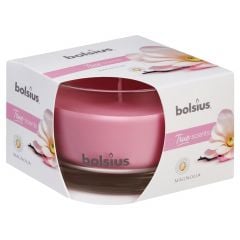 Scented Candle in a glass 63/90mm  magnolia