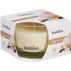 Scented Candle in a glass 63/90mm  vanilla