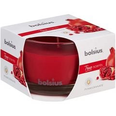 Scented Candle in a glass 63/90mm  pomegranate