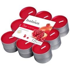 Scented Tealights box 18 4hr pomegranate