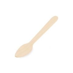 BIO wooden coffe  spoon, 11cm, 10pcs [40]