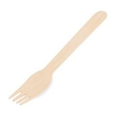 BIO wooden fork, 16cm, 10pcs [30]