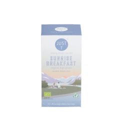 Organic black tea SUNRISE BREAKFAST 3gx20 Double chamber bag
