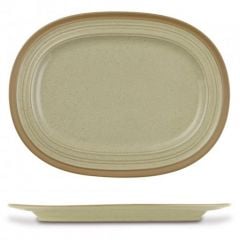 Plate oval IGNEOUS 5.5x26.5cm