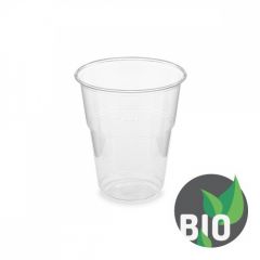 BIO plastic cup, 300ml, 50pcs