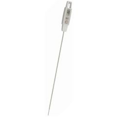 Digital probe thermometer with extra long probe (300 mm), IP65 jet water-proof 24 x 19 x 400 mm