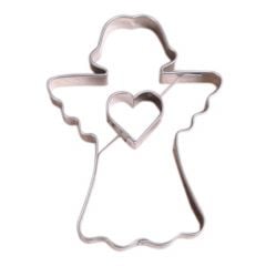 Cookie cutter ANGEL WITH HEART 80x57mm