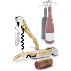 Double lever corkscrew LUXE GOLD PLATED