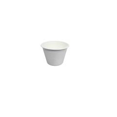 Soup bowls BIO 500ml, ø11.3cm, h-8.5cm, 50pcs sugarcane bagasse