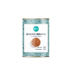 Baked beans in tomato juice 400g/240g e/o GEMOSS COLLECTION