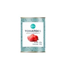 Peeled tomatoes 400g/240g GEMOSS COLLECTION
