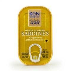Sardines in sunflower oil 120g