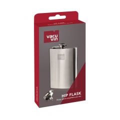 Hip flask & funnel 240ml Stainless steel