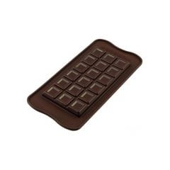 Silicone mould for chocolate bar 154x77 h-9mm 91ml TABLETTE CHOCO BAR