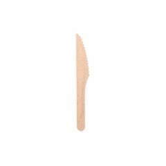 Knivesv/l. wooden, 16,5cm, 100pcs [24]