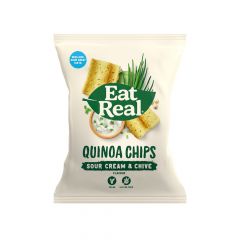 Quinoa chips sour cream and chive flavour 30g
