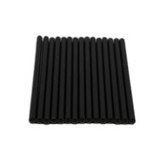 Straws paper ø0.8 h-24cm 250pcs black