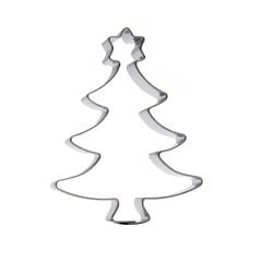 Gingerbread cookie cutter st/s 7.6x5.5cm Christmas tree with a star