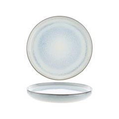 Plate ø16cm BONDI white blue