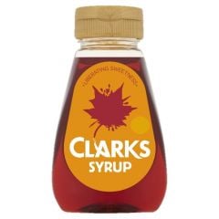 Clarks Maple Flavoured syrup 180ml/250g [6]