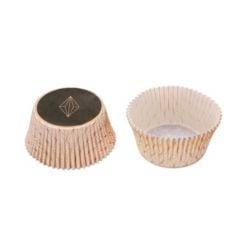 Paper cupcake liners Vanilla Diamonds ø 5/7 cm / H 3 cm Maxi 50 pieces