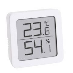 Digital thermo-hygrometer 61x20x61mm 44g white