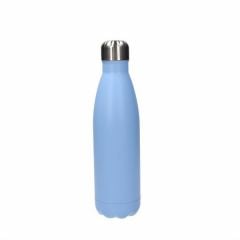 Isothermal water bottle 0.5L CLASSIC INDIGO stainless steel