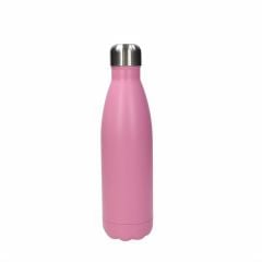 Isothermal water bottle 0.5L CLASSIC PINK stainless steel