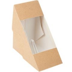 Box v/l. for sandwiches 12.4x12.4x7.5cm 50pcs [10]