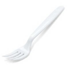 Forks plastic reusable 18.5cm 50pcs [40]