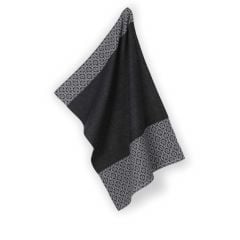 Dish towel Gianna 70 x 50cm black /dark grey