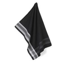 Dish towel Gianna 70 x 50cm striped, dark grey