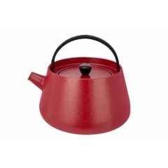 Teapot BILLY MERLOT 830ml cast iron red