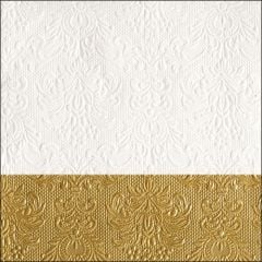 Napkin 33 Elegance Dip Gold FSC Mix