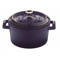 Mini casserole cast iron LAVA MINI ø10cm 350ml purple induction