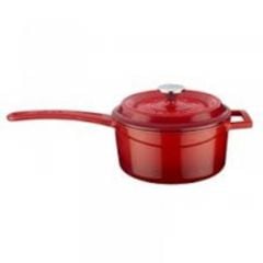 Sauce pan cast iron LAVA SAUCE ø16cm 1.35L red induction