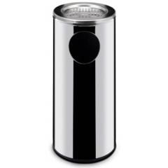 Standing waste bin 33 l with ashtray