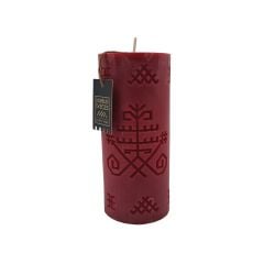 Candle ø6 h-14cm AUSTRAS KOKS 60h soy wax red
