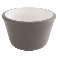 Dip bowl set 6pcs 40ml grey/white