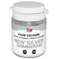 Silver powder dye - New Silver Shimmering 20g [12]