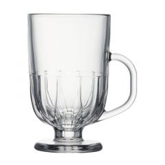 Glass mug FLORE 300ml