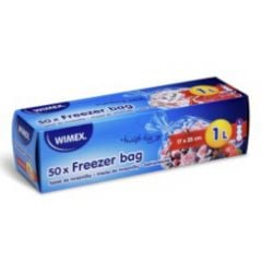 Bags for freezing products 17×25cm 1L 50pcs 20µm[50]