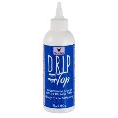 Glaze in a decorating bottle 180g blue DRIP TOP