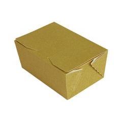 Box for cakes 12.5x8cm h-5.5cm, gold