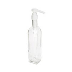 Glass bottle with a pump 500ml