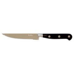 Steak knife CLASSIC fully serrated with black handle