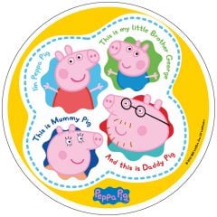 Wafer disc Peppa Pig D21