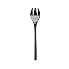 Bufet mini fork 10cm 200pcs plastic black