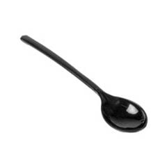 REUSABLE PS Buffet mini spoon 10cm 50pcs black