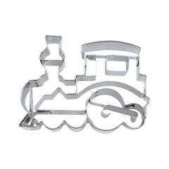 Cookie cutter with stamp St/s Locomotive 8 cm